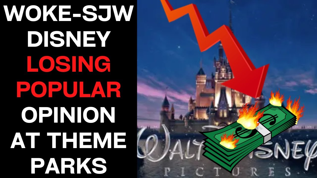 Woke-SJW Disney Losing Popularity In Theme Parks In Florida