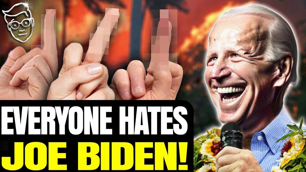 IT'S NOW OFFICIAL: Everyone Hates Joe Biden. We Can Prove It....