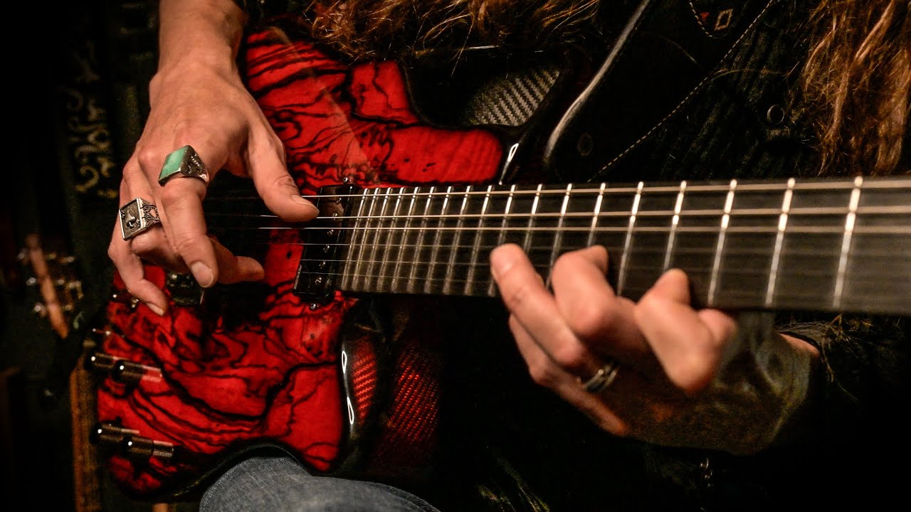 HOUSE OF THE RISING SUN - Dark Blues on Carbon Fiber Guitar