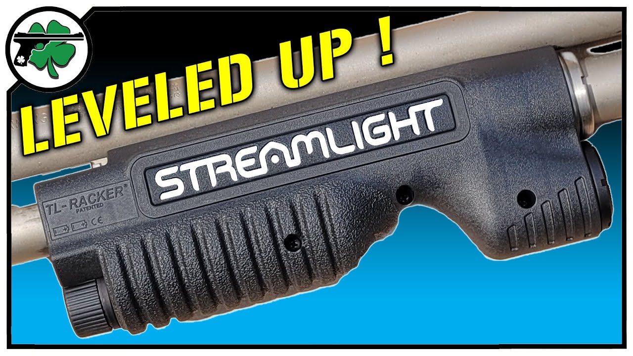 Best Flashlight for a Shotgun ❓ Streamlight TL-Racker for Mossberg 🔆 1,000 Lumen
