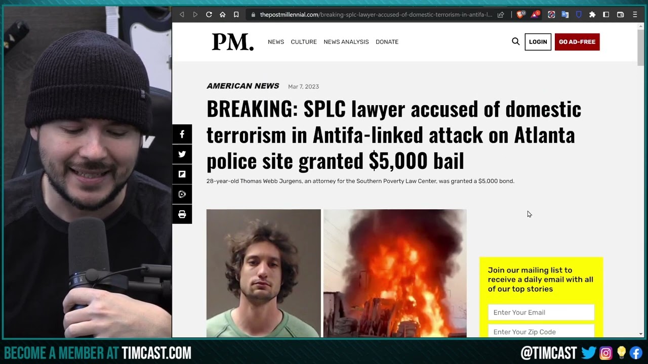 Democrat Org Calls For People To JOIN Antifa Terror Campaign, SPLC Tweets SUPPORT For Terrorists