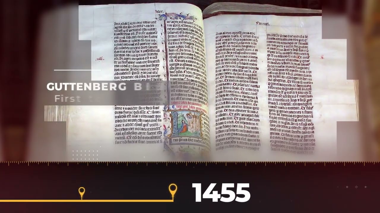 The Gutenberg Bible & Printing Press 1455 | DELETED SCENE from "The Preserved Bible"