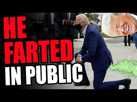 Poopy Pants Biden FARTS IN PUBLIC In front Of British Royalty! He's A TOTAL Embarrassment!