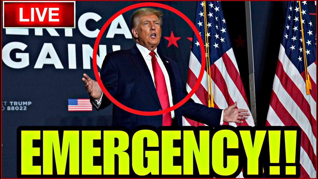 OMG!! TRUMP DECLARES EMERGENCY LIVE ON STAGE.. CROWD GOES SPEECHLESS!!