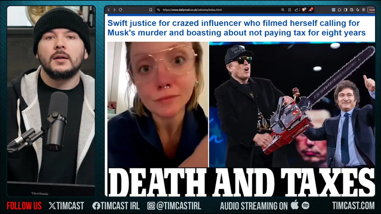 INSANE Leftist Faces CHARGES For Threatening Elon Musk, Liberals Call For Violence & Civil War