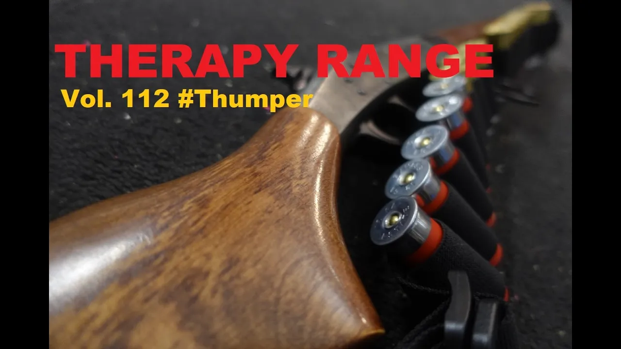 Sawed off 12 gauge shotgun #TherapyRange Vol  112