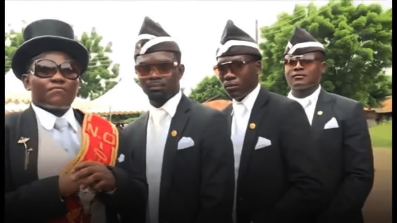 ORIGINAL - COFFIN DANCING MEME  - Ghana's dancing pallbearers