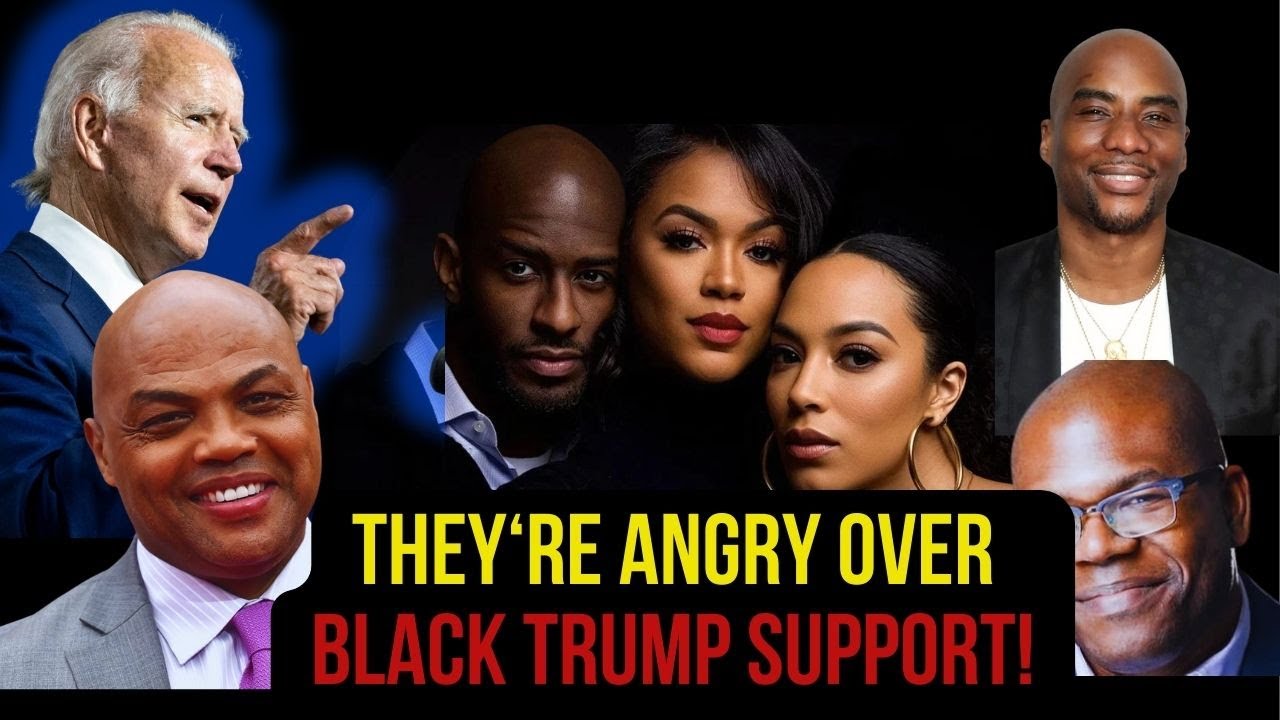 Black People are supporting Trump AND the Democrat Shills are losing their minds over it!