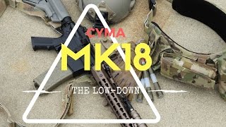 CYMA MK18 keymod overview 2017