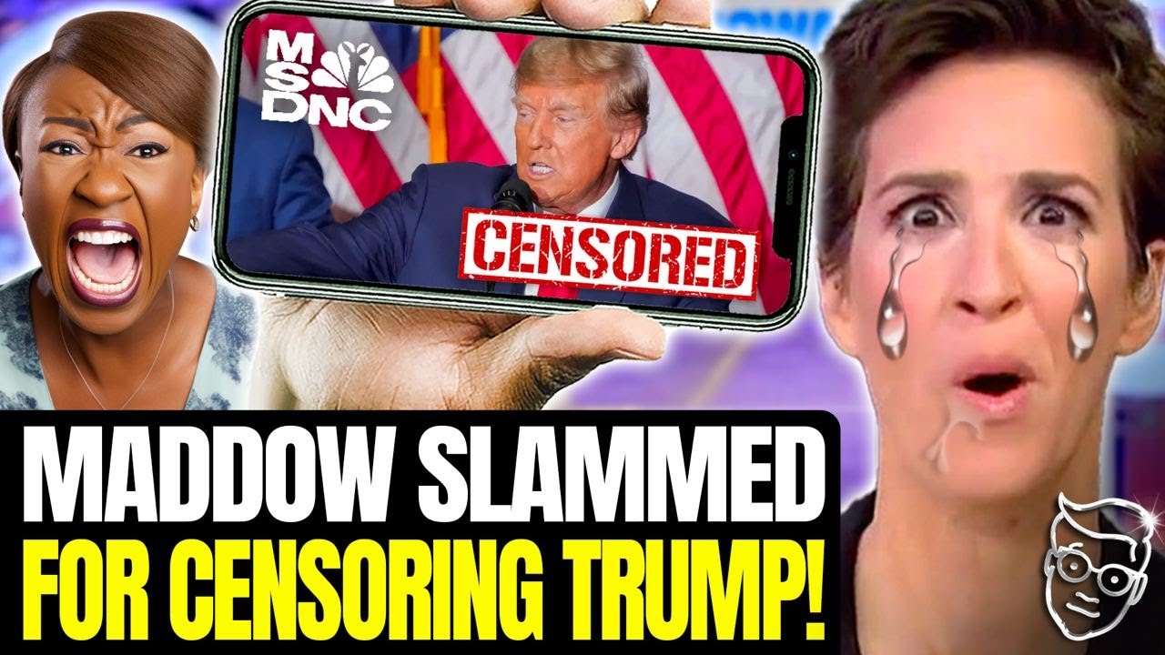 Maddow Has Unhinged PANIC-ATTACK LIVE On-Air During Trump Speech, Screams: ‘Cut The FEED!’🧂