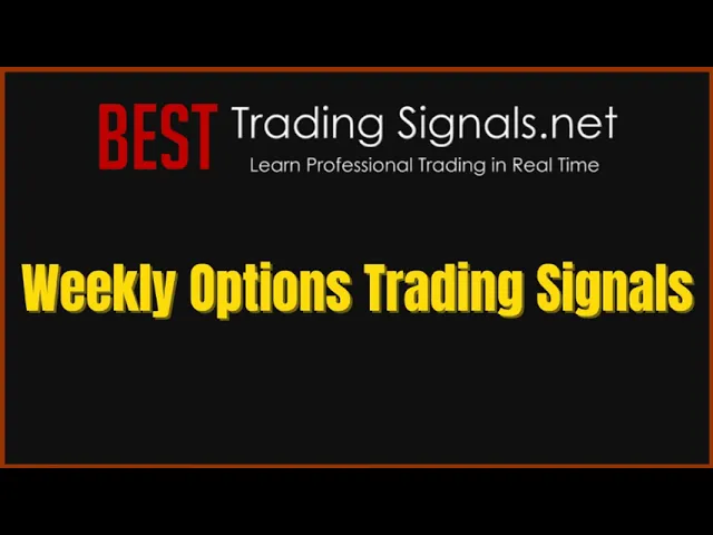 Weekly Options Trading Signals Services