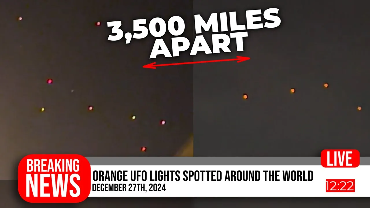 Orange Orbs Appearing ALL OVER THE WORLD❗Alien UFO Drones, Plasmoids, UAP, New UFO Sightings