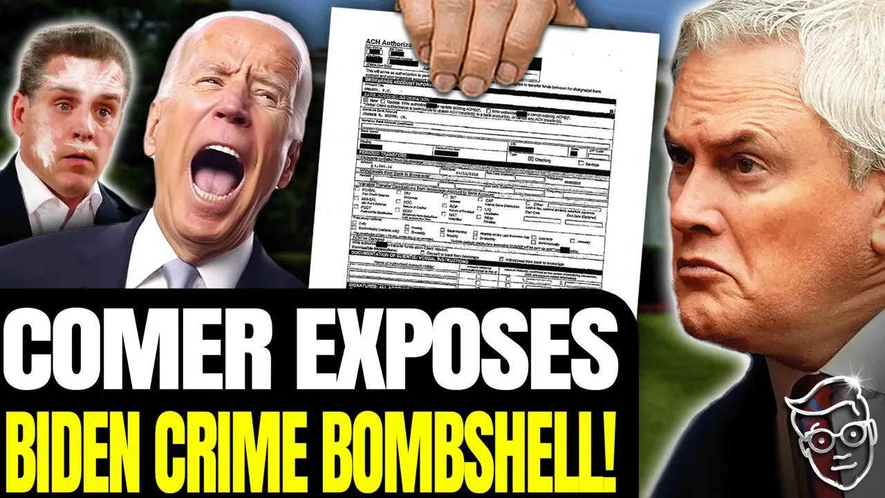 🚨 Comer Drops SMOKING GUN: Joe Biden Took DIRECT CASH Payments From Hunter Criminal Enterprise