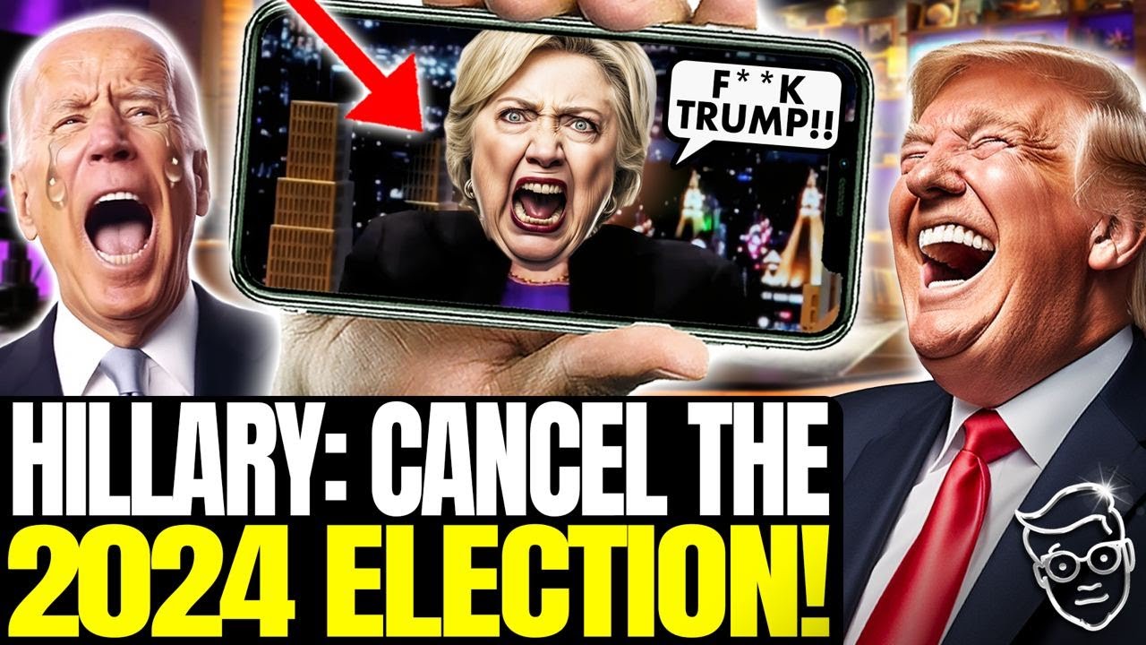 🚨Hillary Clinton Proposes CANCELLING the 2024 Election!? Has On-Air PANIC-ATTACK Over Trump WINNING
