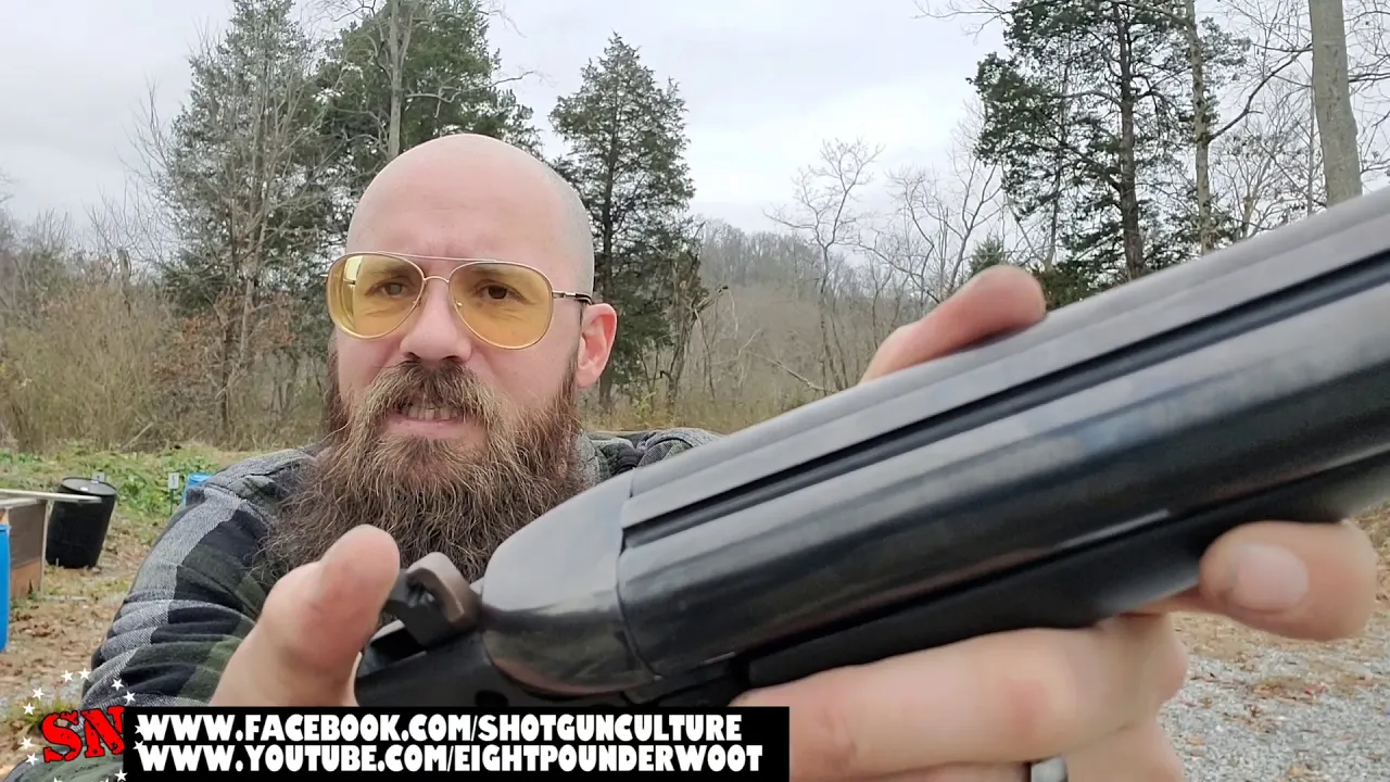 AGC American Gun Craft Desperado review 12 ga. Double Barrel BlackPowder Pistol