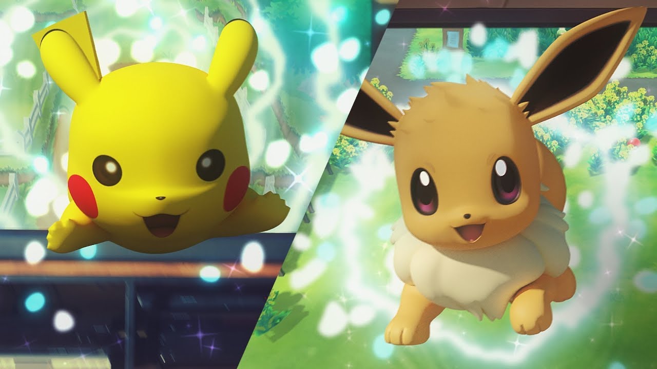NEW POKEMON GAME!!! Pokémon: Let's Go, Pikachu! and Pokémon: Let's Go, Eevee! Trailer