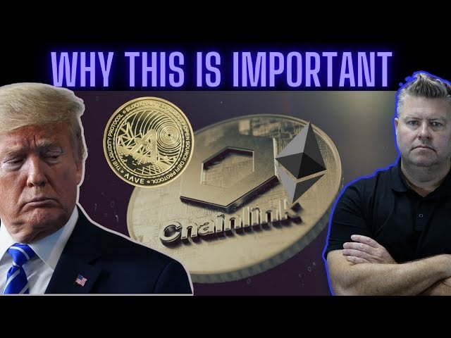 Trump's Crypto Company Just Made a MIND-BLOWING Move on Chainlink and AAVE