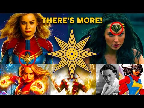 Captain Marvel Addendum  - The Star of Inanna, Wonder Woman and the Masonic Connection