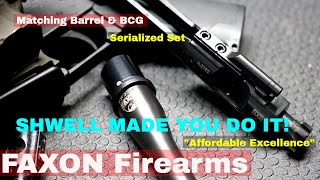 Faxon Firearms Matching Barrel/BCG Combo Solo