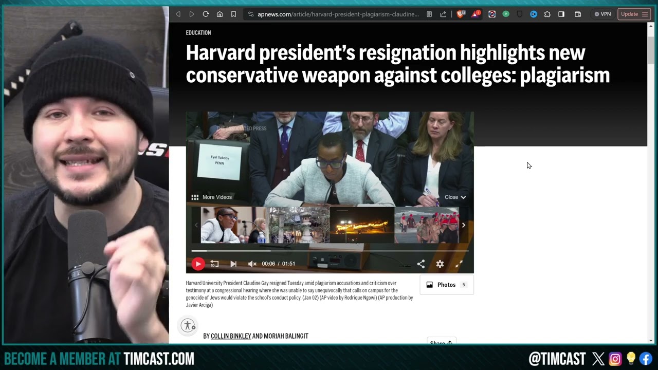 WOKE IS DEAD, Harvard FORCED To Oust Diversity Hire President, Woke Journalists CRYING Over Defeat