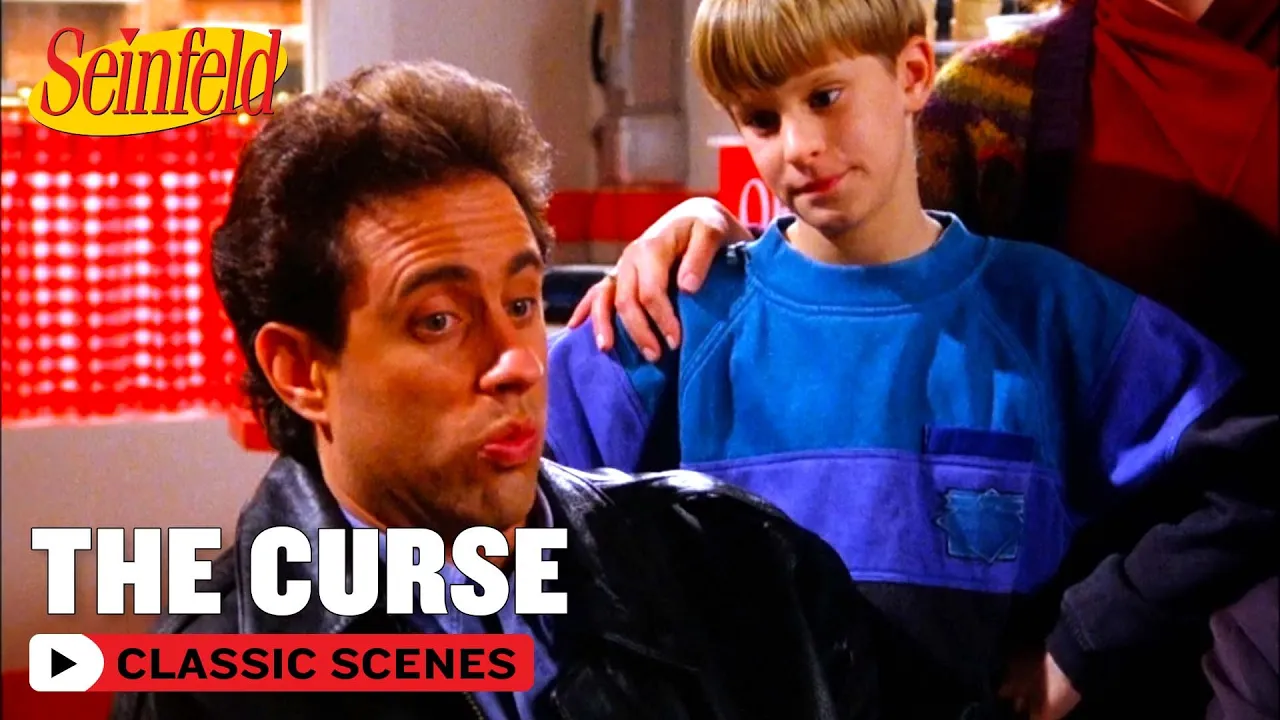 Jerry Curses In Front Of A Kid | The Non-Fat Yoghurt | Seinfeld