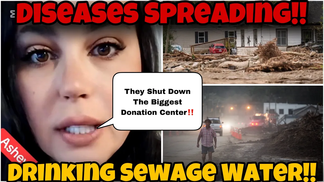 Hurricane Helene VICTIMS Drinking Sewage Water DONATION Centers Shutdown D!SEASES Starting To Spread