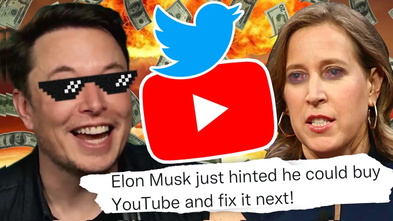 Elon Musk Tweets About Buying YouTube/Google Next - Big Tech PANICS!