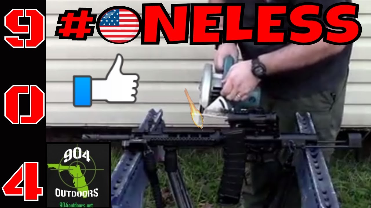 #OneLess - One Less Ar-15 is a good thing right?  904Outdoors changes sides?!
