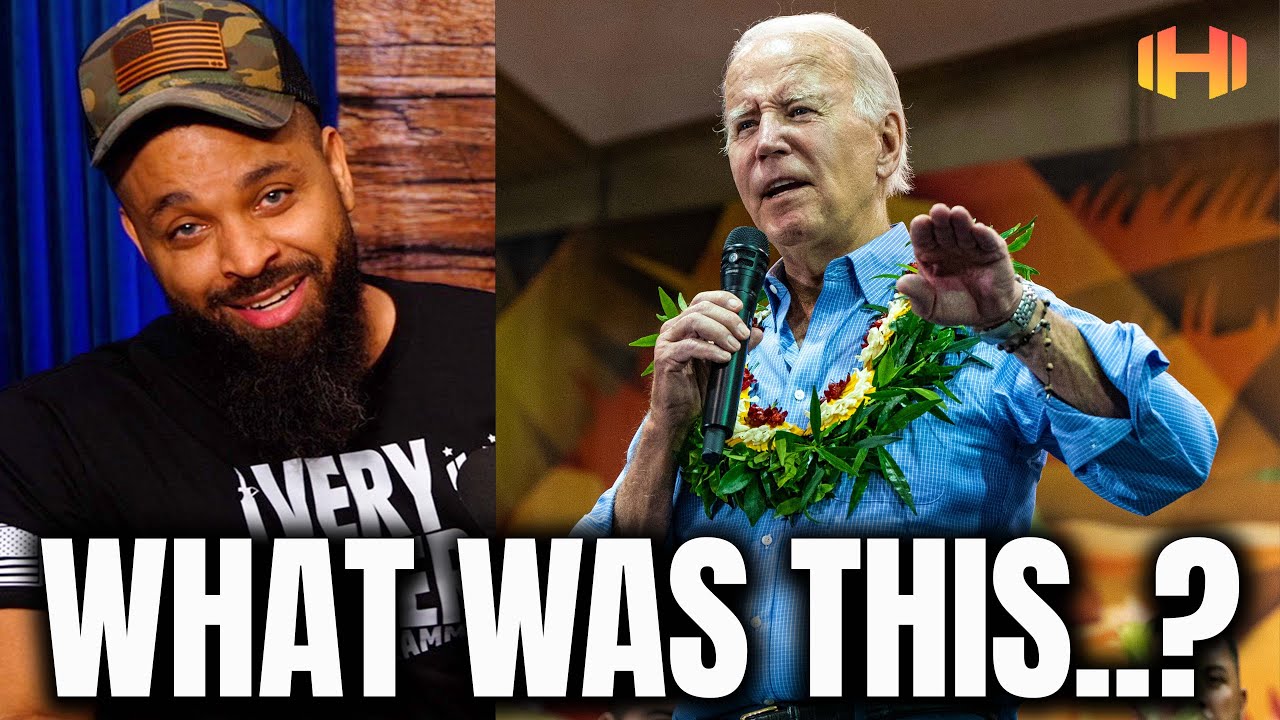 Joe Biden’s SENILE Performance in Maui Hawaii