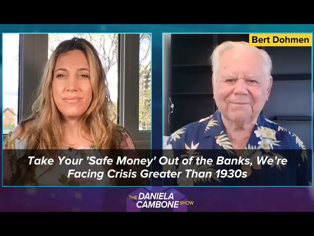 Take Your "Safe Money" Out of the Banks, We’re Facing Crisis Greater Than 1930s