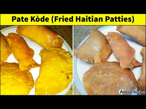 Pate Kòde (Fried Haitian Patties) | Allmade Recipes