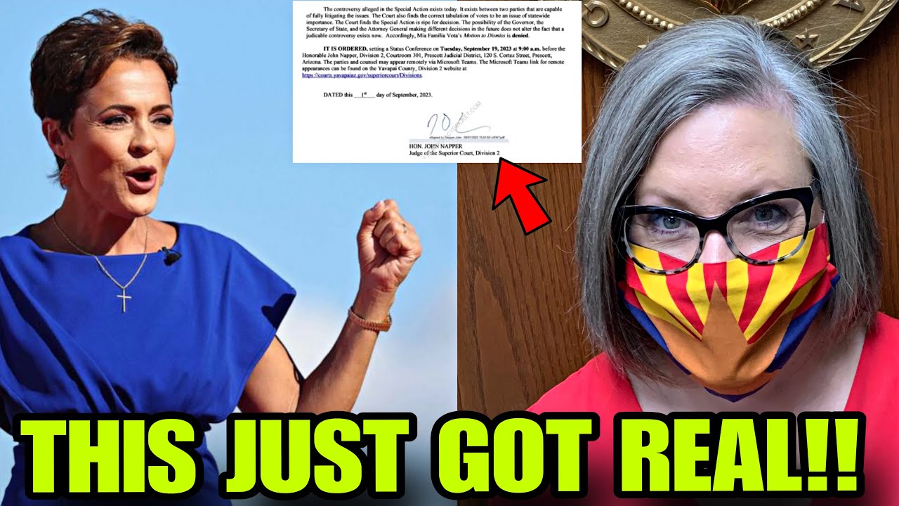 BOMBSHELL RULING! - Kari Lake JUST WON Big in Court..TIME FOR A VOTE RECOUNT in ARIZONA!