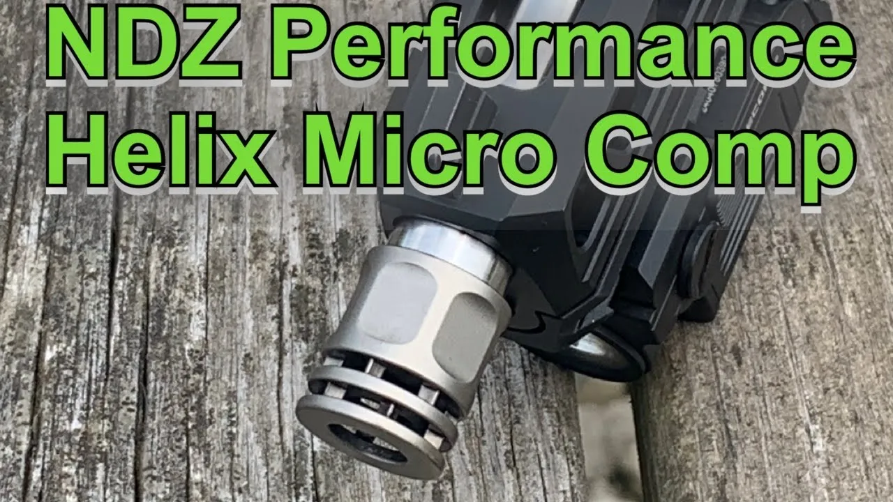 NDZ Performance HELIX MULTI STAGE MICRO COMP 1/2 X 28 THREAD For 9mm Review