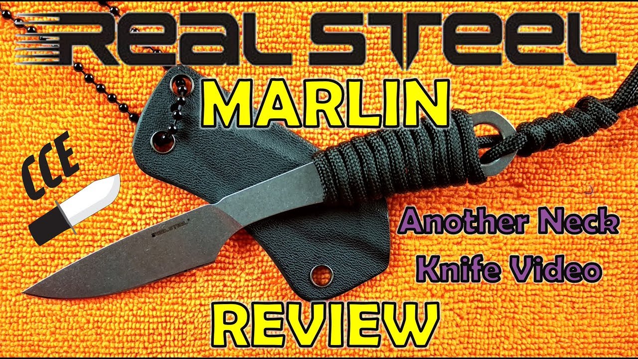 Review of the Real Steel Knives MARLIN ( RS3515 ) design by Ostap Hel
