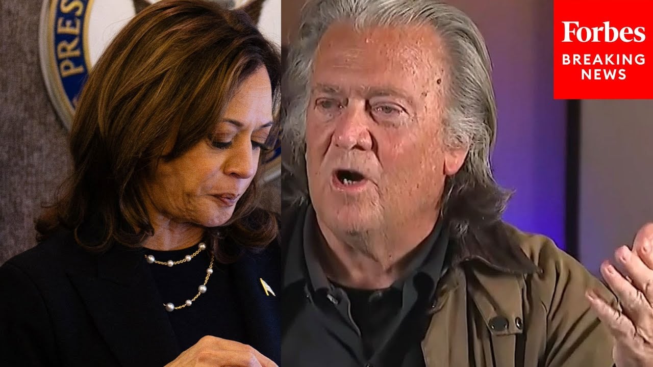 Steve Bannon Assails 'Queen Of Mass Incarceration' Kamala Harris Upon Release From Federal Prison