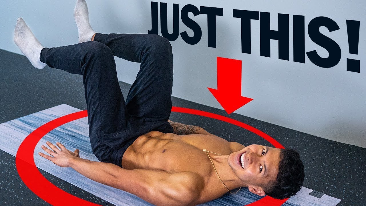 How To Get 6 Pack Abs With No Equipment (DO THIS ANYWHERE!)