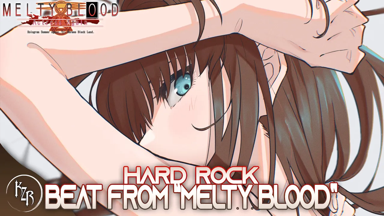 Beat from ”Melty Blood” / Aoko Aozaki's Theme - Remix Cover 【Hard Rock】 Melty Blood Actress Again