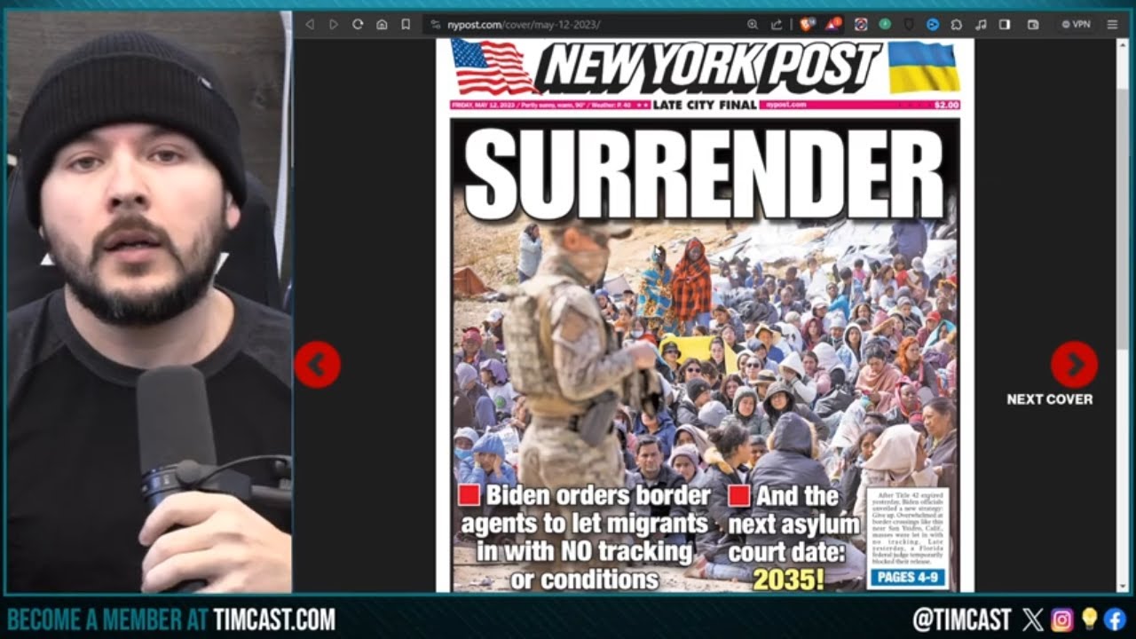 The US Is Being INVADED Over 12,000 Illegal Immigrants STORM Border IN ONE DAY, Biden SURRENDERS