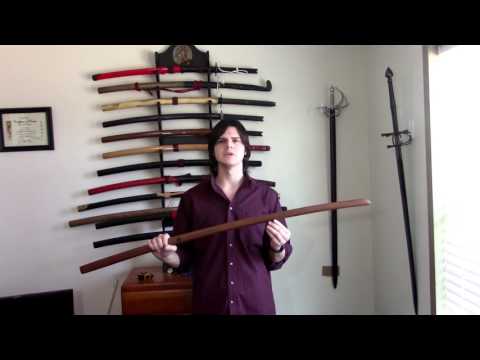 Unboxing and first impressions of Nodachi Bokken from Blizniak's Bokken and channel update