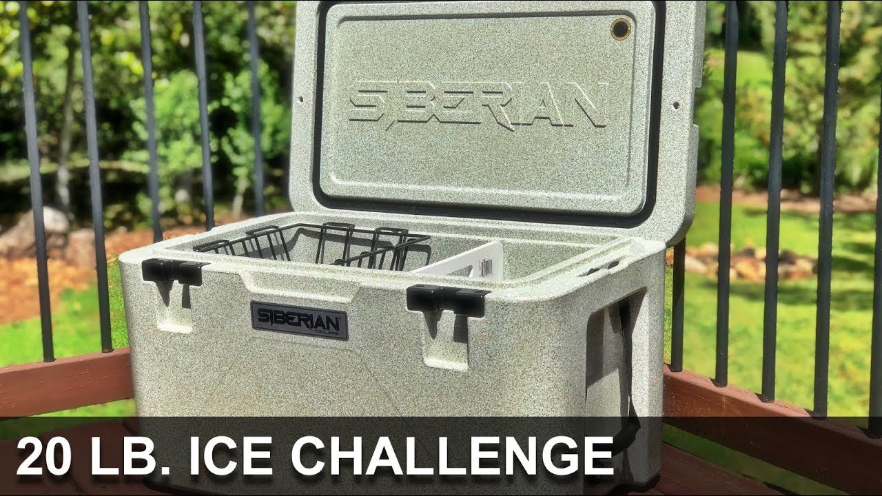 Siberian Cooler Review - 20 Pound Ice Challenge
