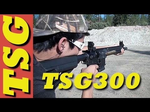 Shooting the TSG300 AR-15 300 BLK