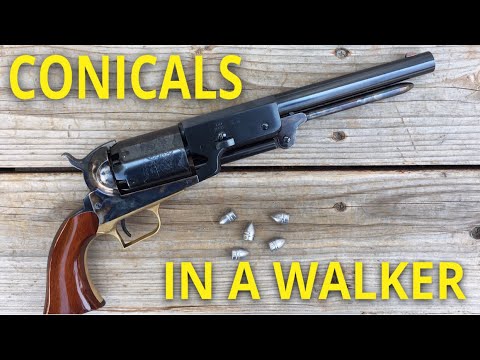 Johnston & Dow Conicals In A Colt Walker