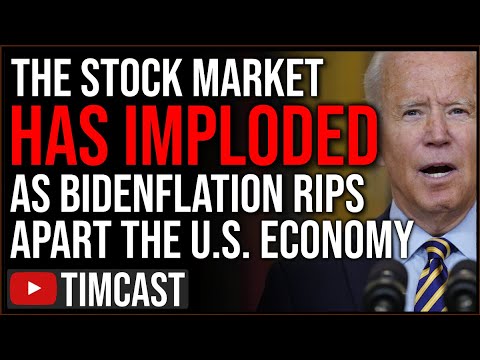 Market CRASHES To LOWER Than Before Biden Took Over, Democrats Are NUKING The Economy & CELEBRATING
