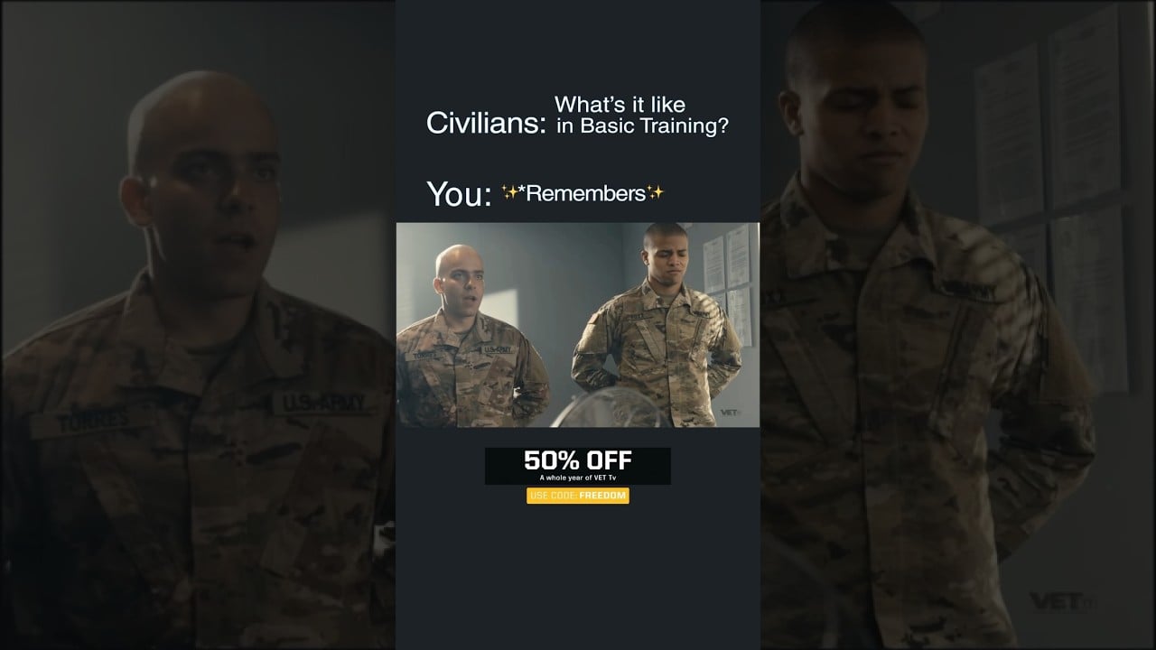 DRILL SERGEANT VS PUSHY PRIVATES | 40+ MILITARY SHOWS AVAILABLE ON VETERANTV.COM