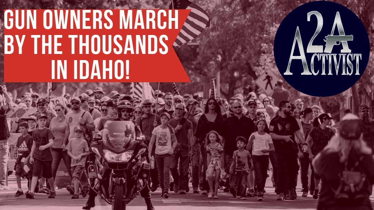 2,000 Gun Owners March In Idaho! Media silent.