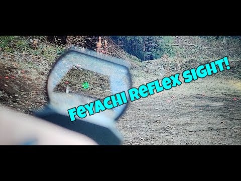 Feyachi Reflex Sight review on the Beretta CX4 Storm.