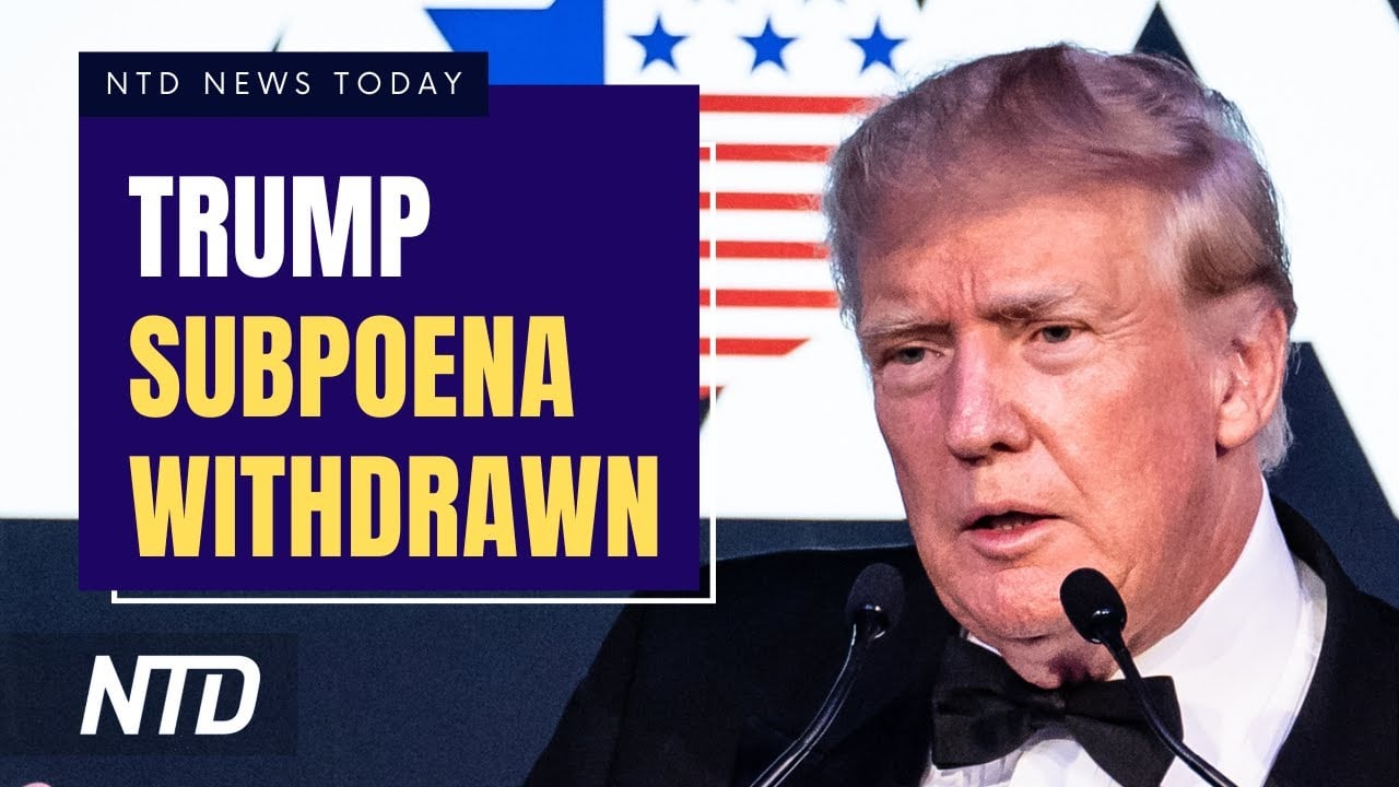 J6 Committee Withdraws Trump Subpoena; West Point Removing Confederate Memorials | NTD News Today