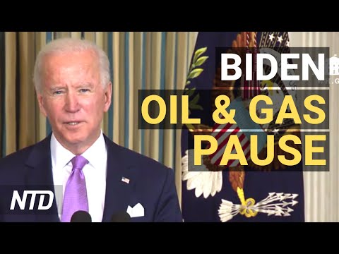 Biden Pauses Oil & Gas Leases; Gamestop Doubles as Hedge Funds Retreat | NTD Business