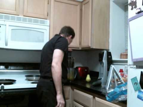 Juicing the Green Carrot Ginger