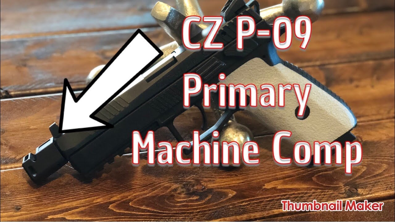 CZ P-09 : Primary Machine Compensator @ 10 Yards! 